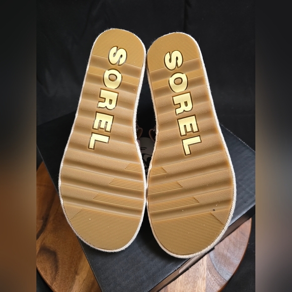 NWT Sorel Cameron Wedge Multistrap Sandal Shale,Mauve,Seasalt Women's Sz 9. - Picture 2 of 8